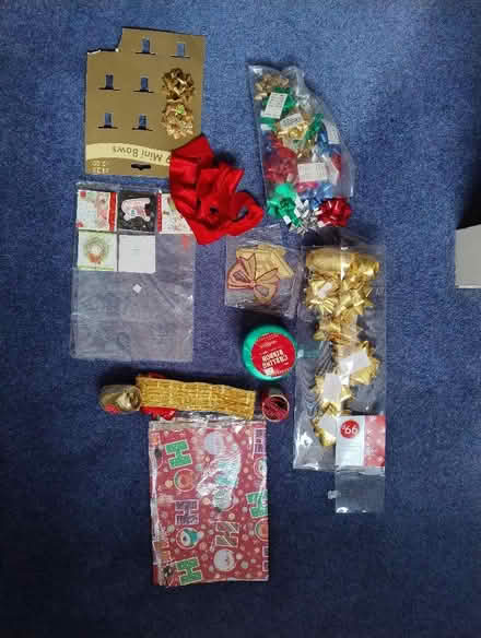 Photo of free Opened Christmas gift packing accessories (Cheadle Hulme SK8) #1
