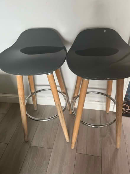 Photo of free 2 bar stools (Willington) #1