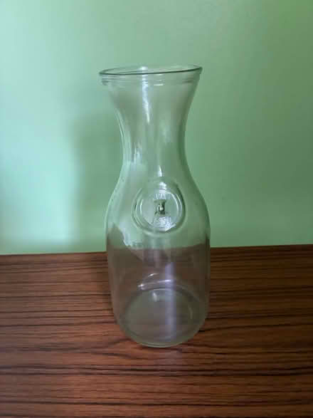 Photo of free Large Glass Carafe (Banstead) #1