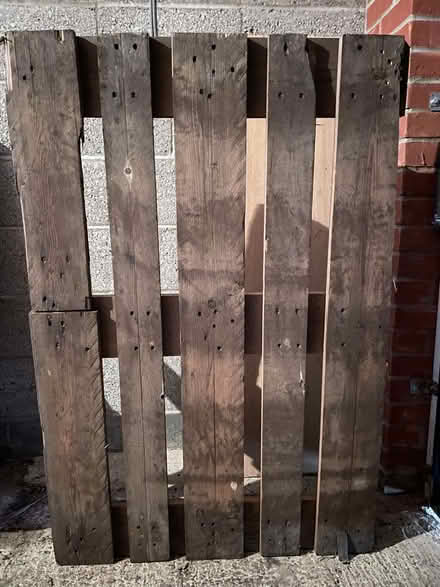 Photo of free Wooden Pallets (Queen's Hills NR8) #1