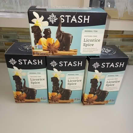 Photo of free 4 boxes Stash liquorice tea (Montclair) #1