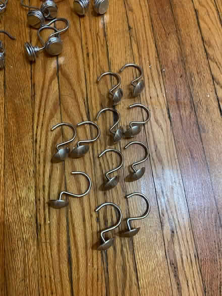 Photo of free Shower curtain hooks (Leaside) #2