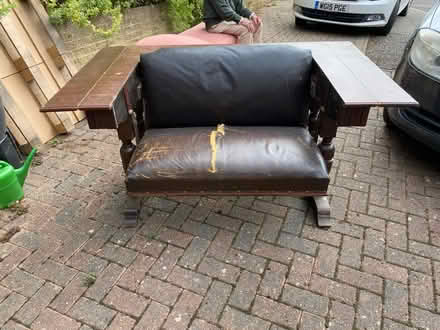 Photo of free Club Table converts to seating (Sheet Petersfield GU32) #4