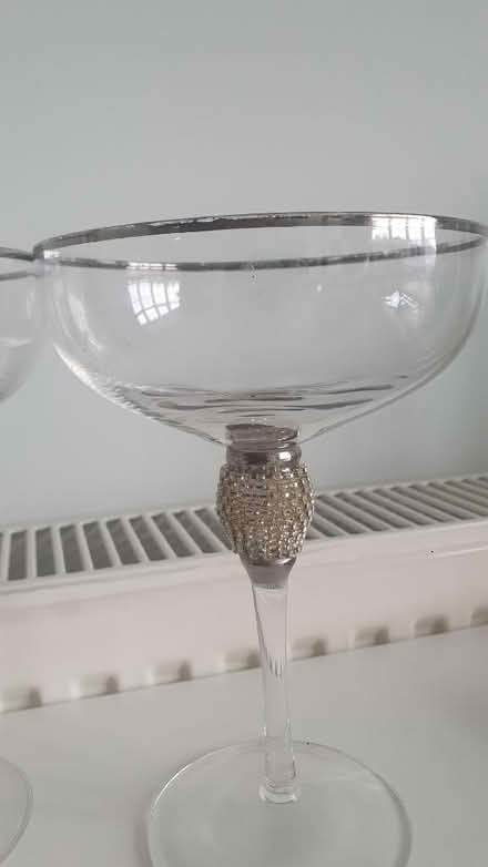 Photo of free Silver Champagne Glasses (Glascote B77) #2