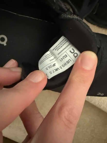 Photo of free On used trainers UK7.5 (Kilburn) #2