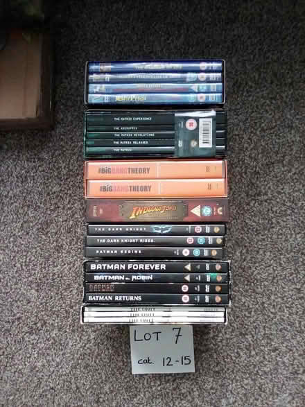 Photo of free DVD lot 7 (WA13. Lymm area) #1