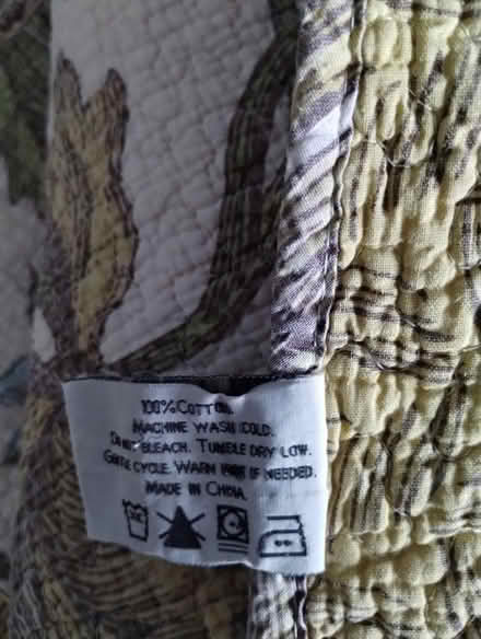 Photo of free Quilted cotton throw (Speedwell Bristol) #2