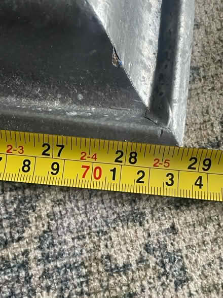 Photo of free Silver colour framed mirror (Woolwich SE18) #4