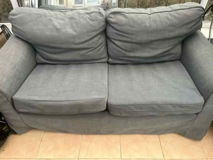Photo of free Grey sofa (Willington) #1
