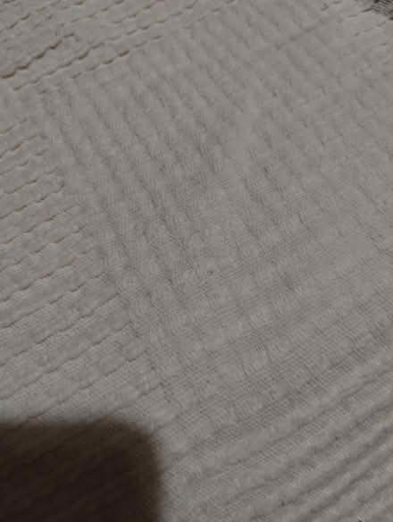 Photo of free Large cream waffle cotton throw (Speedwell Bristol) #3