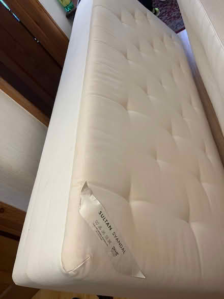Photo of free IKEA Sultan bed base & mattress (London Finchley N12) #2