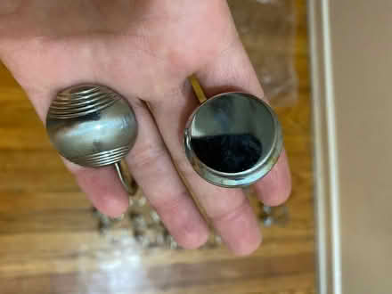 Photo of free Shower curtain hooks (Leaside) #1