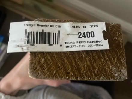 Photo of free Pefc certified wood (Woolwich SE18) #1