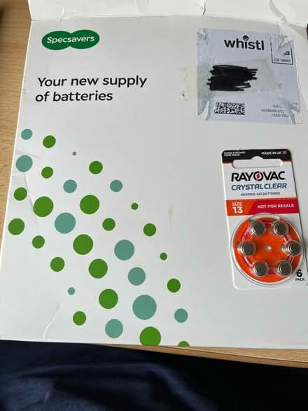Photo of free Hearing aid batteries (Bradville MK13) #1