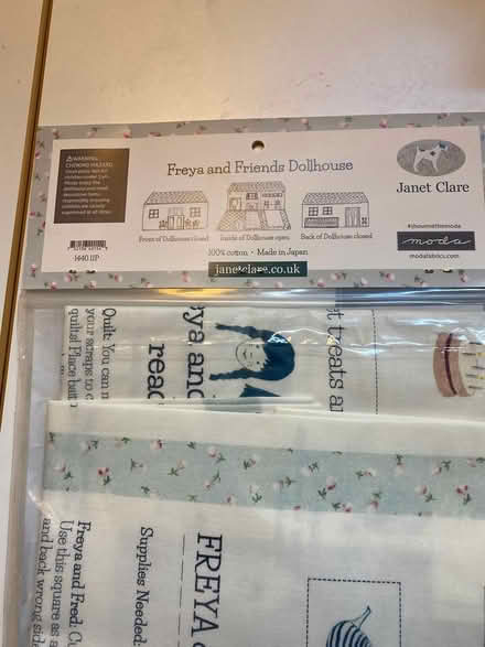 Photo of free Printed fabric Dollhouse (East side of Columbia) #1