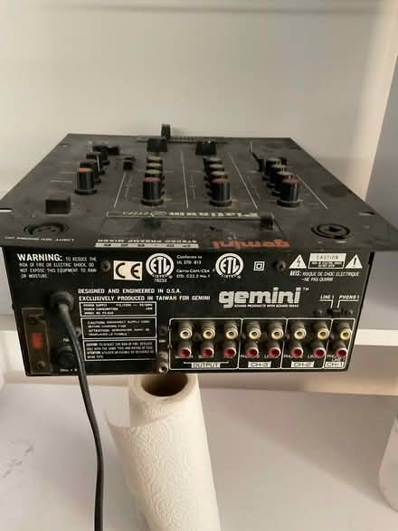 Photo of free Gemini Mixer (Springfield CM1) #2