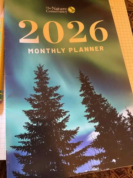 Photo of free 2026 monthly planner (Wedgwood) #1