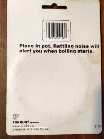 Photo of free Water boil alert disc (Keswick CA12) #2