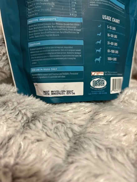 Photo of free Hip and joint supplements for dogs (Montclair VA) #2