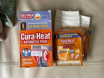 Photo of free Cura-heat knee patches (Crowborough TN6 Pleasant View) #1