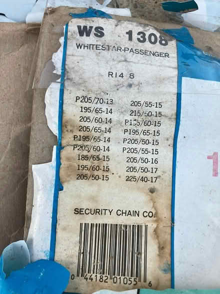 Photo of free tire chains (North Oakland) #2