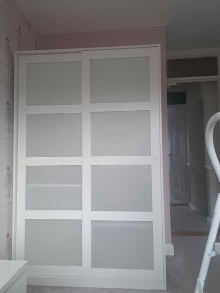 Photo of free White Ikea wardrobe (Firhouse) #1