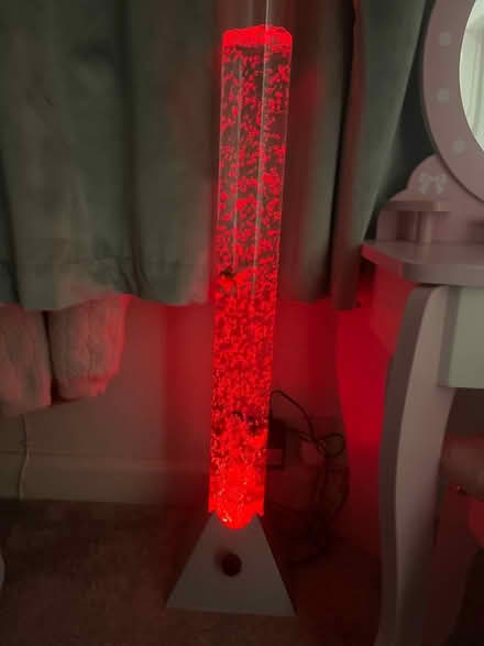 Photo of free Tall bubble lamp (Woodchurch CH49) #1