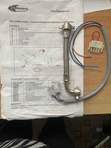 Photo of free Part for a Vokera boiler (Hendon NW4) #1