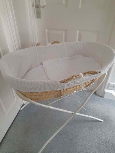 Photo of free Moses basket with stand (GU12) #1