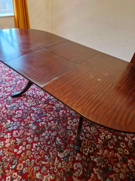 Photo of free Mahogany style extendable table 6/8 (Stivichall CV3) #2