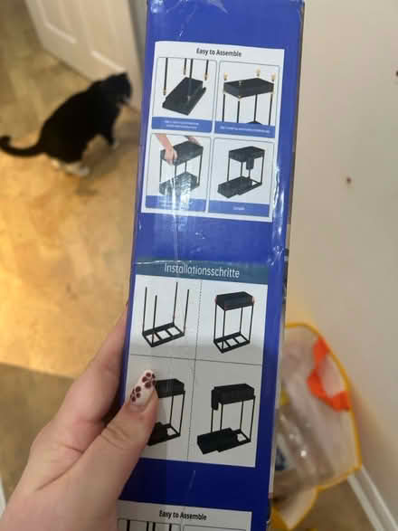 Photo of free Unused Temu plastic shelves (Park street st albans AL2) #2