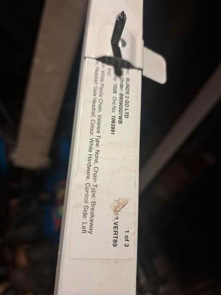 Photo of free 2x window blinds (Heeley Green S14) #1