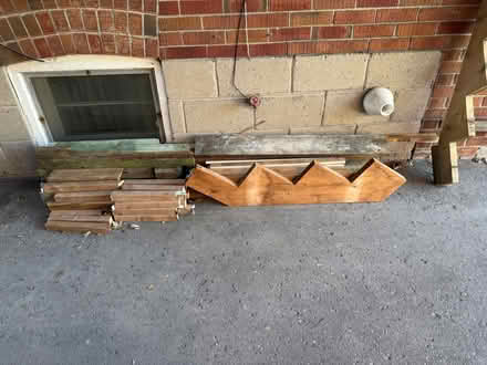 Photo of free Pressure treated wood (Vic Park north of Eglinton) #1