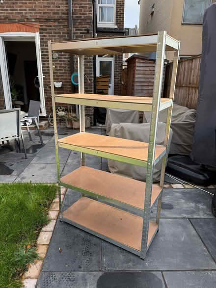 Photo of free Metal shelving, 90x45x166cm (Earlswood RH1) #1