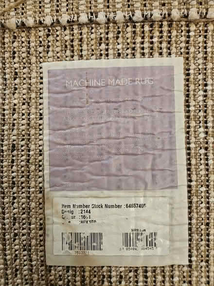 Photo of free Rug 80x150cm (Hendon NW4) #3