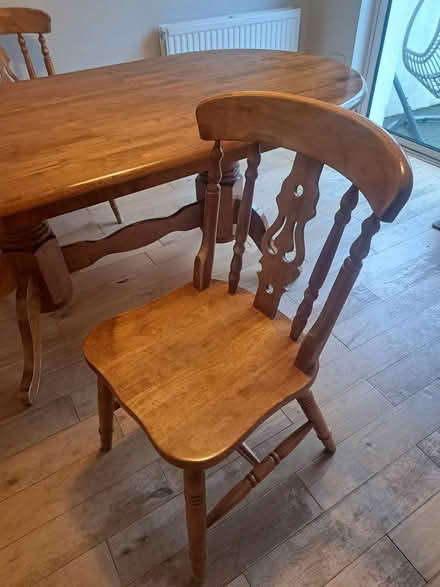 Photo of free Dining table and 2 chairs (Firhouse) #3