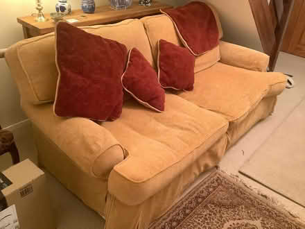 Photo of free 3 seater and two 2 seater sofas (Yaddlethorpe DN17) #1