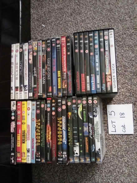 Photo of free DVD lot 5 (WA13. Lymm area) #1