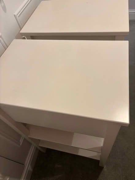 Photo of free Bedside Tables white - set of 2 (Earls Court SW10) #4