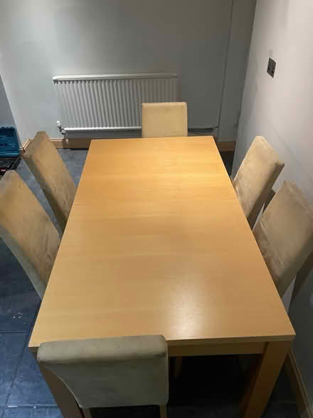 Photo of free Beech extending table (Newton SA3) #1