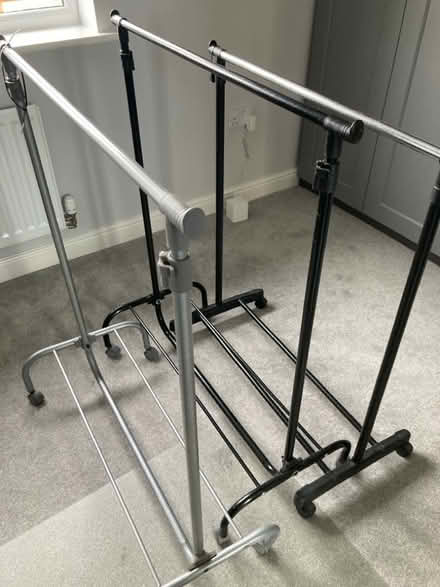 Photo of free 3 x clothes rails (Carlisle CA2) #2