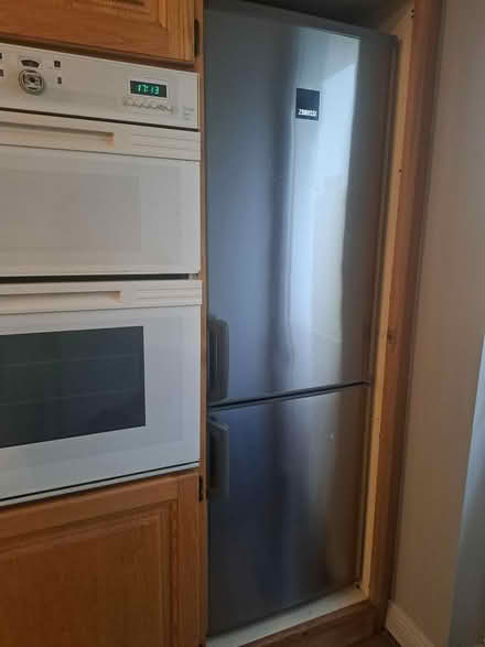 Photo of free Zanussi fridge freezer (Firhouse) #2