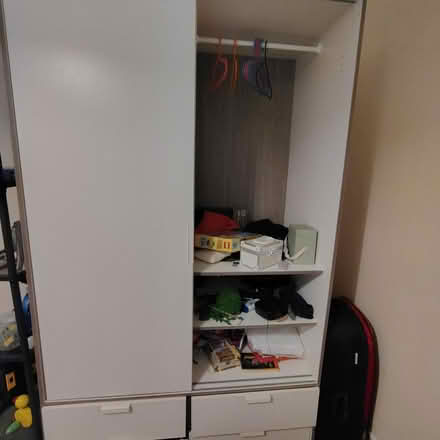 Photo of free White Ikea wardrobe (St Albans AL1) #2
