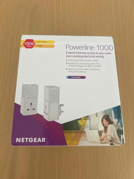 Photo of free Netgear Powerline1000 WiFi extender (EH6 5GF) #1
