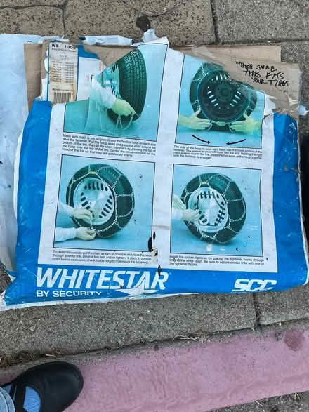 Photo of free tire chains (North Oakland) #1