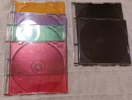 Photo of free 6 slim jewel cases for CDs (Oxford OX2) #1