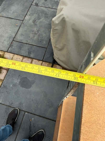 Photo of free Shelving - galvanised metal, wood shelf 163x40x90 (HxDxW) (Earlswood RH1) #4