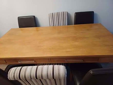 Photo of free Oak dining table (Penrith CA11) #1