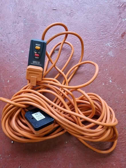 Photo of free Outdoor extension lead and RCD (Near Lowther Gardens FY8) #2
