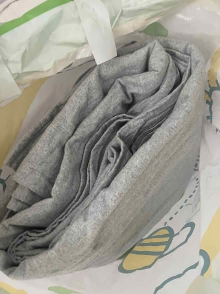 Photo of free Grey flannel emperor size sheet set (Battersea SW11) #1